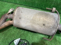 หม้อพักท้าย с заслонкой SUBARU LEGACY OEM 44300AE060 44391AC000 BE5 1999 EJ208 MT5