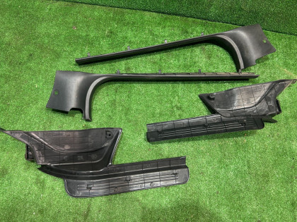 Накладки на пороги черные SUBARU LEGACY OEM 94060AE000ML 94060AE010ML 94061AE120ML 94061AE010ML BE5 BE9 BEE 1999 BLACK 47A, 88H