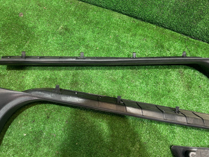Накладки на пороги черные SUBARU LEGACY OEM 94060AE000ML 94060AE010ML 94061AE120ML 94061AE010ML BE5 BE9 BEE 1999 BLACK 47A, 88H