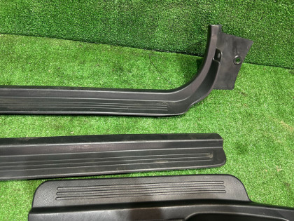 Накладки на пороги черные SUBARU LEGACY OEM 94060AE000ML 94060AE010ML 94061AE120ML 94061AE010ML BE5 BE9 BEE 1999 BLACK 47A, 88H