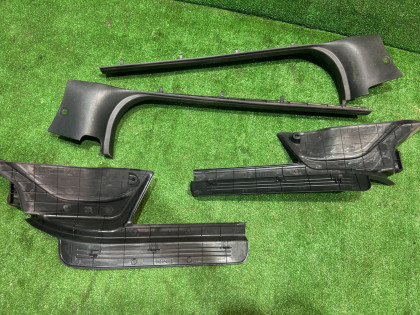 Накладки на пороги черные SUBARU LEGACY OEM 94060AE000ML 94060AE010ML 94061AE120ML 94061AE010ML BE5 BE9 BEE 1999 BLACK 47A, 88H