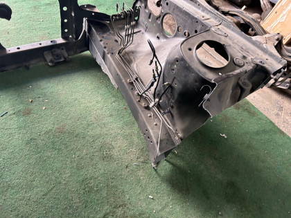 แผงหน้าหม้อน้ำ SUBARU LEGACY OEM 53060AE000 BE5 1999 BLACK 47A, 88H