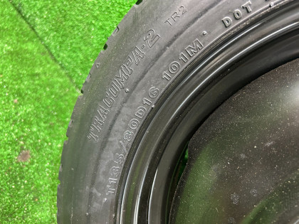 スペアタイヤ T135/80D16 SUBARU LANCASTER OEM 28111AC231 28121PA042 BH9 1998