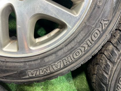 ยางรถยนต์ Yokohama 215/60r16 SUBARU LANCASTER BH9 1998