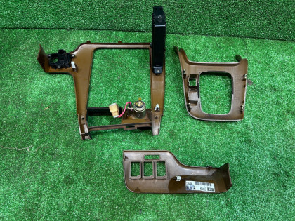 Рамка магнитофона комплект дерево SUBARU LANCASTER OEM 66060AE040, 66050AE010, 94110AE060 BHE BH9 1998 BEIGE 8L5