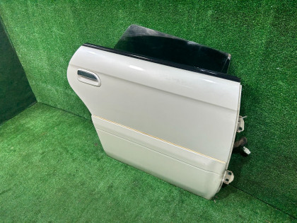 右リアドア SUBARU LANCASTER OEM 60400AE420 BHE BH9 2001 WHITE 07C, 081