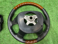 Volante MOMO дерево SUBARU LANCASTER OEM 34311AE330 BHE BH9 BH5 2001 WHITE 07C, 081