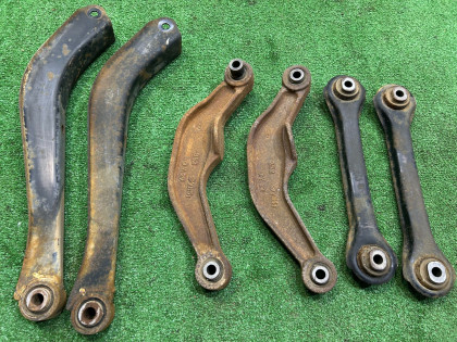 Рычаги задние SUBARU LANCASTER OEM 20250AE030, 20250AE050, 20250AE010, 20250AE000 BHE BH9 2001 EZ30 AT