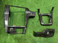 Рамка магнитофона комплект мрамор SUBARU LEGACY OEM 66060AE110 66150AE080 66050AE040 BE5 2000 silver 792