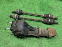 เฟืองท้าย 4.444 LSD с приводами SUBARU LEGACY OEM 27011AA541, 38104AA100 BHE BH9 BH5 BE5 BE9 BEE 2000 EJ206 AT