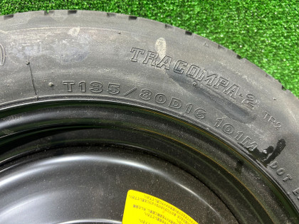 ล้ออะไหล่ Bridgestone T135/80D16 SUBARU EXIGA OEM 28151AJ000 YA5 2007