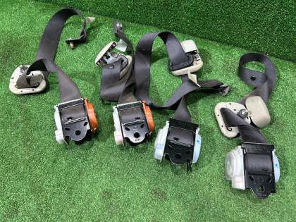 Rear seat belts SUBARU EXIGA OEM 64660YC000AS 64660YC010AS 64625YC000AS 64625YC010AS YA5 2007 BLUE D2B