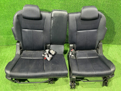 Сидение заднее SUBARU EXIGA OEM 64210YC340AS 64340YC080AS YA5 2008 BLUE D2B