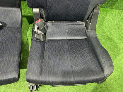 Сидение заднее SUBARU EXIGA OEM 64210YC340AS 64340YC080AS YA5 2008 BLUE D2B