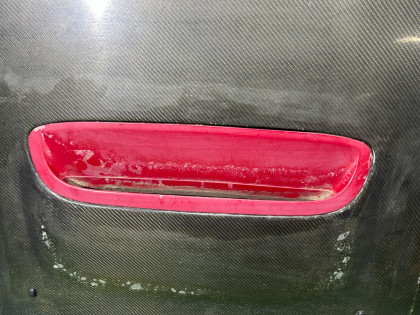 Bonnet карбон SUBARU LEGACY OEM 57220AC011 BG5 1997 RED