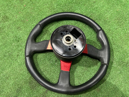 Volante MOMO со стаканом SUBARU LEGACY OEM 34311AC630 BG5 1997 RED