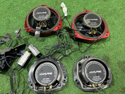 ลำโพง Alpine плюс твитеры SUBARU FORESTER OEM 86301AG001 86301AG011 86301AG101 SG5 2007