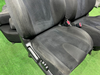Комплект сидений SUBARU FORESTER OEM 64011SA840ML 64011SA850ML 64051SA300ML 64051SA310ML 64141SA550ML SG5 2007 BLACK 32J
