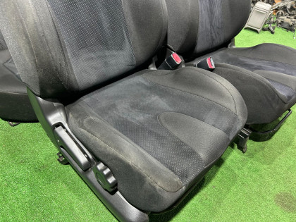 Комплект сидений SUBARU FORESTER OEM 64011SA840ML 64011SA850ML 64051SA300ML 64051SA310ML 64141SA550ML SG5 2007 BLACK 32J