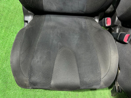 Комплект сидений SUBARU FORESTER OEM 64011SA840ML 64011SA850ML 64051SA300ML 64051SA310ML 64141SA550ML SG5 2007 BLACK 32J