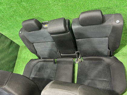 Комплект сидений SUBARU FORESTER OEM 64011SA840ML 64011SA850ML 64051SA300ML 64051SA310ML 64141SA550ML SG5 2007 BLACK 32J
