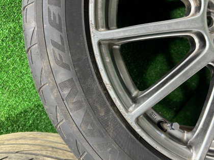 ยางรถยนต์ Yokohama Advan Fleva V701, 215/55 R17 SUBARU FORESTER OEM 123456789 SG5 2007