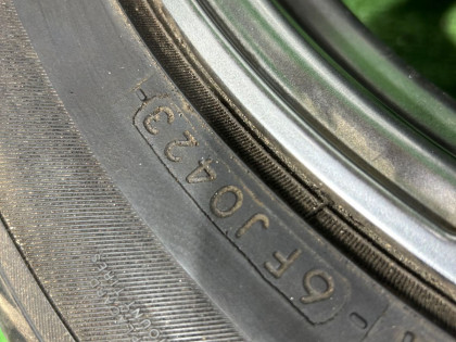 ยางรถยนต์ Yokohama Advan Fleva V701, 215/55 R17 SUBARU FORESTER OEM 123456789 SG5 2007