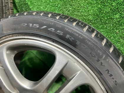 Tyres Pirelli premium P8fs 215/45 R17 SUBARU LEGACY OEM 28121AE120 BE5 2000