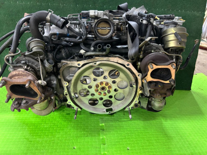 เครื่องยนต์ 1-я модель. SUBARU LEGACY OEM 10100BE970 BE5 2000 EJ206 AT