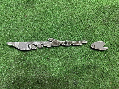 Emblem BLITZEN 6 SUBARU LEGACY OEM J1018AE012 BEE BE9 BE5 2002 SILVER 01G