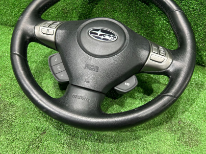 พวงมาลัย Momo SUBARU LEGACY OEM 34390AG080JC BL9 BL5 BLE 2008 SILVER C6Z