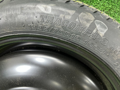 Spare wheel T135/70D16 SUBARU LEGACY OEM 1234567 BE5 2002