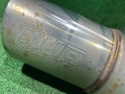 Muffler BLITZ nur spec SUBARU LEGACY OEM 44300AE060 BE5 2002 EJ208 MT5