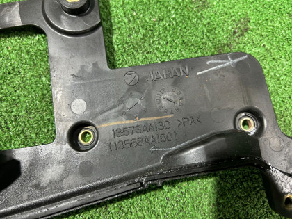Right rear timing cover SUBARU LEGACY OEM 13573AA130 BE5 2002 EJ208 MT5