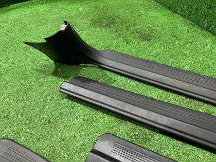 スカッフプレート черные SUBARU LEGACY OEM 94060AE000ML 94060AE010ML 94061AE120ML 94061AE010ML BE5 BE9 BEE 2002 BLUE 14L,11K