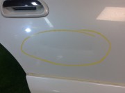 Дверь задняя правая SUBARU LANCASTER OEM 60400AE420 BHE 2000 white pearl 081