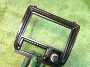 Radio trim bezel SUBARU LEGACY OEM 66221AC070 BG5 1997 white 51E