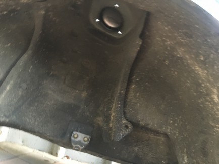 บังโคลนหลังซ้าย SUBARU LEGACY OEM 51410AC491 51410AC492 BG9 1995 Black 47A
