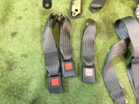 Rear seat belts SUBARU LEGACY OEM 64669AC021MU 64669AC031MU 64669AC200MU BG9 1995 Black 47A