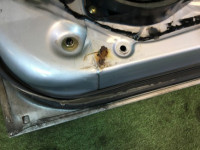 Right front door SUBARU LEGACY OEM 61100AC001 62210AC020NB BG5 1997 Silver 406