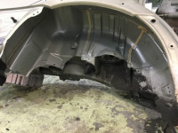 บังโคลนหลังขวา SUBARU OUTBACK OEM 51490AG0209P BP9 2005 gold 39J