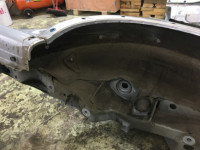 左リアフェンダー SUBARU LANCASTER OEM 51410AE170 51472AE230 BH9 2001 Silver 1U2