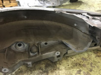 左リアフェンダー SUBARU LANCASTER OEM 51410AE170 51472AE230 BH9 2001 Silver 1U2