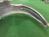 Right front wheel arch liner SUBARU LANCASTER OEM 59110AE020 BH9 2001 Silver 1U2