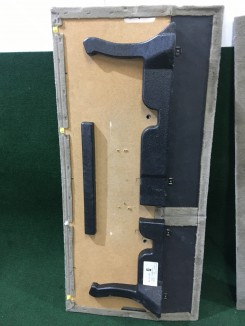 Boot trim SUBARU LANCASTER OEM 94015AE020GF 94015AE030GF 94047AE020AD 94047AE030AD 95066AE020GG BHE 2000 white / grey 0U4