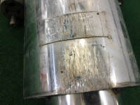 หม้อพักท้าย SUBARU LEGACY B4 OEM 44300AE040 BE5 2001 EJ206