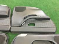 Door trim panels SUBARU LEGACY B4 OEM 94210AE060ML 94210AE070ML 94220AE060ML 94220AE070ML BE5 2001 Black 47A
