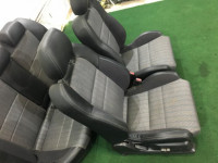 Комплект сидений SUBARU LEGACY B4 OEM 64010AE361ML 64010AE370ML 64230AE040ML 64230AE070ML BE5 2001 Black 47A