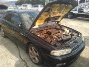 リアデフォッガースイッチ SUBARU LEGACY OEM 83001AC110 BD5 1996 EJ20H