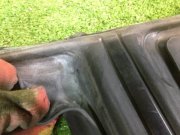 Уплотнитель дверей правый SUBARU LEGACY B4 OEM 63521AE000 BE5 2001 black 47А